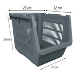 X3 Organizador Gaveta Multiuso Apilable Ventilado Kendy
