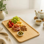 Bandeja De Madera Multiuso Para Servir Y  Picoteo  40x29 Cm Madera