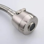 Llave Lavaplatos Monomando Cuello Flexible Giratorio Cocina