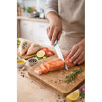 Cuchillo Cocina 28 Cm Acero Inoxidable Multiuso Ergonomico