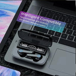 Audífono Inalámbrico Bluetooh  M19 Gamers Manos Libres Black Negro