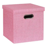 X2 Caja Organizadora Con Tapa De Tela Plegable Mediana