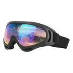 Antiparra De Nieve Lentes Para Ski Y Snowboard Gafas Esquiar Negro Tornasol