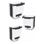 Papelero Basuro Plegable Multiuso Cocina Baño Oficina 7 Lts