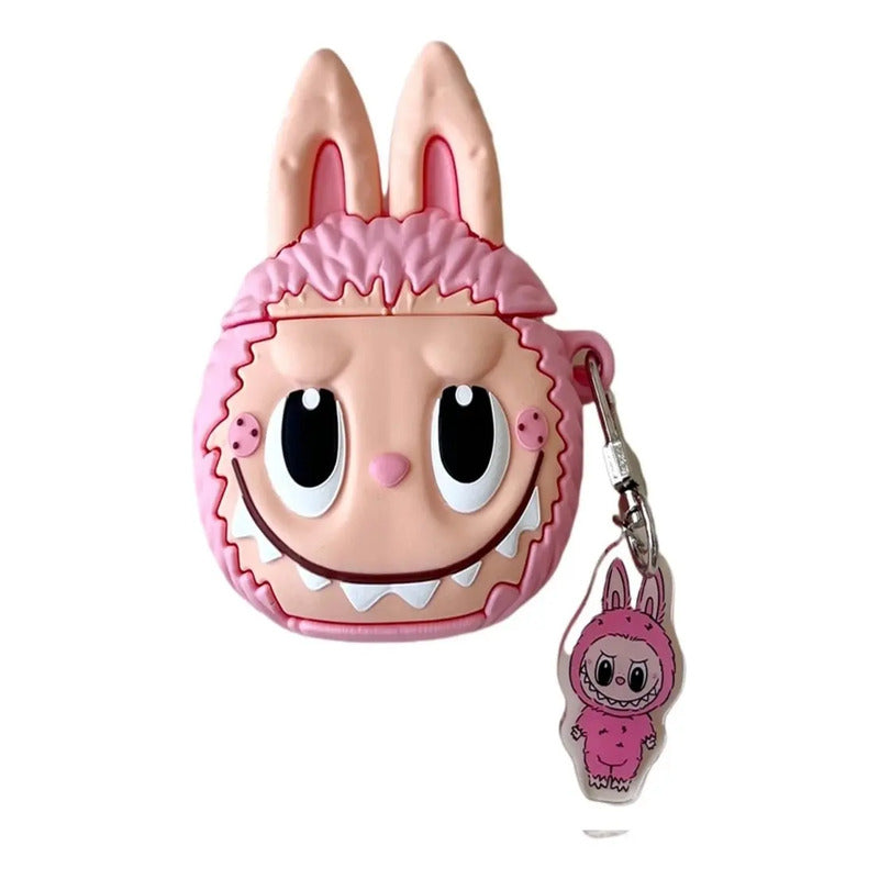 Funda Protectora De Silicona Labubu Mas Auriculares Apple A