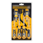 X6 Set Kit Juego De Destornilladores Con Puntas Magnéticas