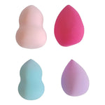 Esponja De Maquillaje Con Punta Y Redondas Aplicador De Base Variados