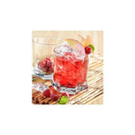 6 Vasos De Vidrio Cristar Ideal Para Uso Diario Y Eventos Transparente