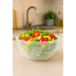 X2 Bowl Ensaladera De Plastico Recipiente Multiuso De 6litro Transparente