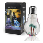 Humidificador Ultrasónico Aromaterapia Filtro Lampara Luz