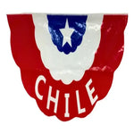 Guirnaldas Abanico Decorativos Chile Fechas Patrias 3.2mt