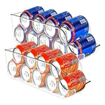 Organizador De Bebidas Lata Para Refrigerador Bebida Cerveza Transparente
