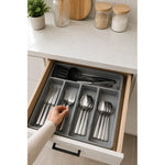 Organizador Cubiertos Utensilios Servicios Cocina 5 Cajones