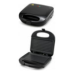 Sandwichera Electrica Tostadora Electrica Tostador Pan Grill Negro