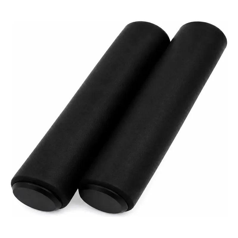 Puños De Bicicleta Goma Antideslizante Agarre Seguro Mtb Negro