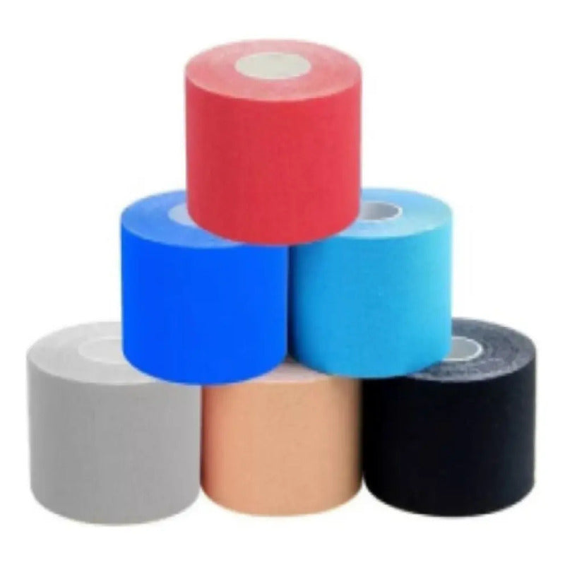 Pack 3 Kinesio Tape Cinta Kinesiológica Kinesiotape 5 X 5 Cm Varios