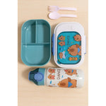 Set Lonchera Taper + Botella Para Jugo Colacion Infantil