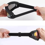 Antiparra De Nieve Lentes Para Ski Y Snowboard Gafas Esquiar Negro Azul
