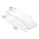 Pack X2 Organizador De Bebidas Lata Para Refrigerador Bebida Transparente