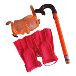 Kit Lentes De Agua Snorkel Gualetas Accesorios De Buceo