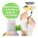 100 Parches Desintoxicantes Para Pies Kinoki Alivia Estres