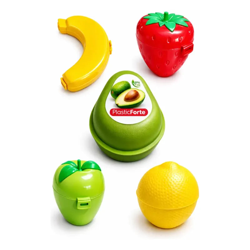 Set 5 Contenedores Conservación Frutas Verduras Refrigerador Varios