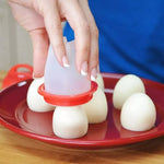 Set 6 Hervidor De Huevos De Silicone Para Cocina Sin Bpa