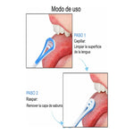 X2 Limpiador Lengua Raspador Lengua Higiene Higiene Oral A Disposicion