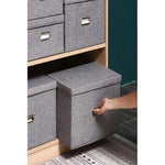 X2 Caja Organizadora Con Tapa De Tela Plegable Mediana