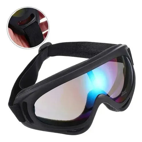Antiparra De Nieve Lentes Para Ski Y Snowboard Gafas Esquiar Negro Tornasol