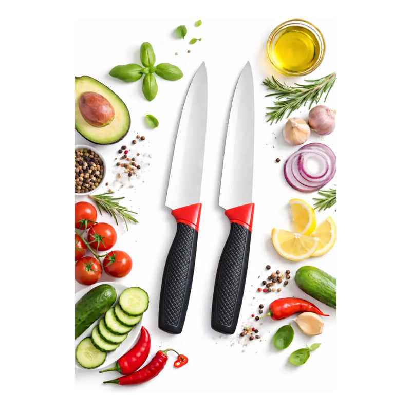 Cuchillo Cocina Acero Inoxidable Multiuso Ergonomico 28cm