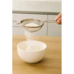 Cernidor Colador Escurridor Con Mango De Malla Acero 20cm Acero Inoxidable