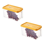 Caja Organizadora Para Refrigerador Con Tapa Y Mango Color