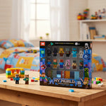 Set 24 Minifiguras Minecraft Bloques Construcción Magnéticos 24 Minecraf