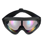 Antiparras Gafas De Nieve Con Filtro Uv Para Snowboard Negro Espejado