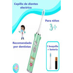 Cepillo De Dientes Para Niños Eléctrico A Bateria + Repuesto