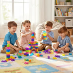Bloques De Goma Magico De Construcción Sensorial 40 Piezas 40 Legos De Goma