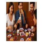 Set De Vajilla Desechable Para Celebrar Tus Fiestas Patrias Rojo, Blanco Y Azul Viva Chile / Bandera