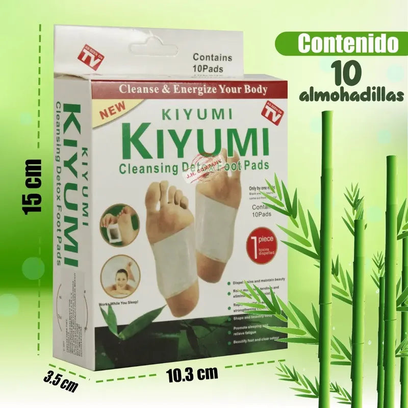 Set 30 Parches Desintoxicantes Para Pies Detox Bambu Y-507
