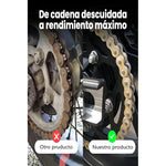 Limpiador De Cadena Negro Para Motos Remueve Grasa 450ml Negro