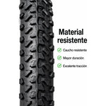 X2 Neumaticos +2 Camaras Bicicleta Aro 26x1.75 Mtb Plegable Caluga Normal