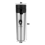 Termo De Café De Acero Inoxidable Taza D Agua Caliente 380ml
