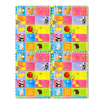 Alfombra Infantil De Letras Animales Y Frutas En Goma Eva Colorido Abecedario Numero Frutas