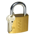 Candado De Seguridad 50mm Exterior Resistente 3 Llaves