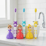 Cepillo De Dientes Higiene Con Juguete Para Bebe Niño Y Niña Niña