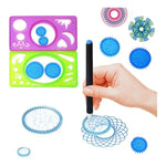 X2 Regla Espirografica Para Realizar Diferentes Diseños