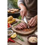Cuchillo Cocina 28 Cm Acero Inoxidable Multiuso Ergonomico