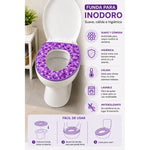 Cubre Asiento Funda Lavable Cálida Inodoro Taza Wc Baño