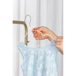 X20 Perchero Metalico Infantil Organizador Para Ropa Bebe Verde Musgo