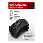 X2 Neumáticos Bicicleta Mtb Aro 29x2.30 Plegables Caluga Normal
